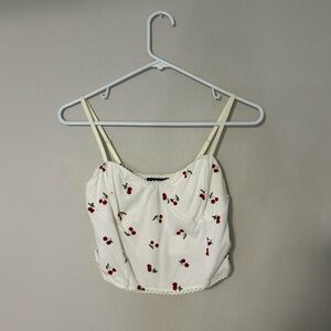 Forever 21 cherry tank top